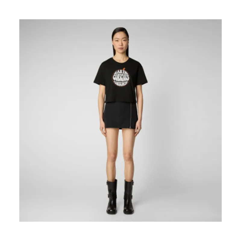 Save The Duck Camiseta Eart Consicious DT1722W-BESY18