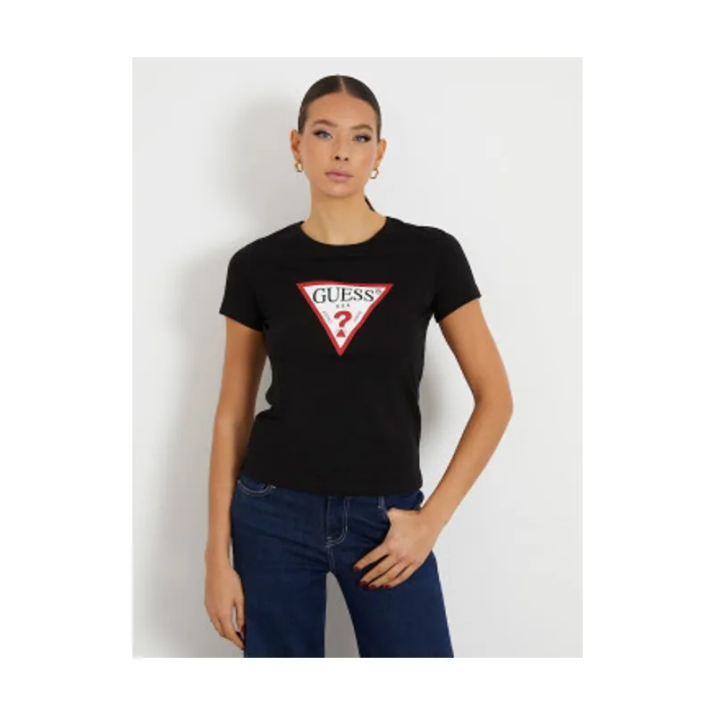 Guess Camiseta logotipo triángulo W1YI1BI3Z14