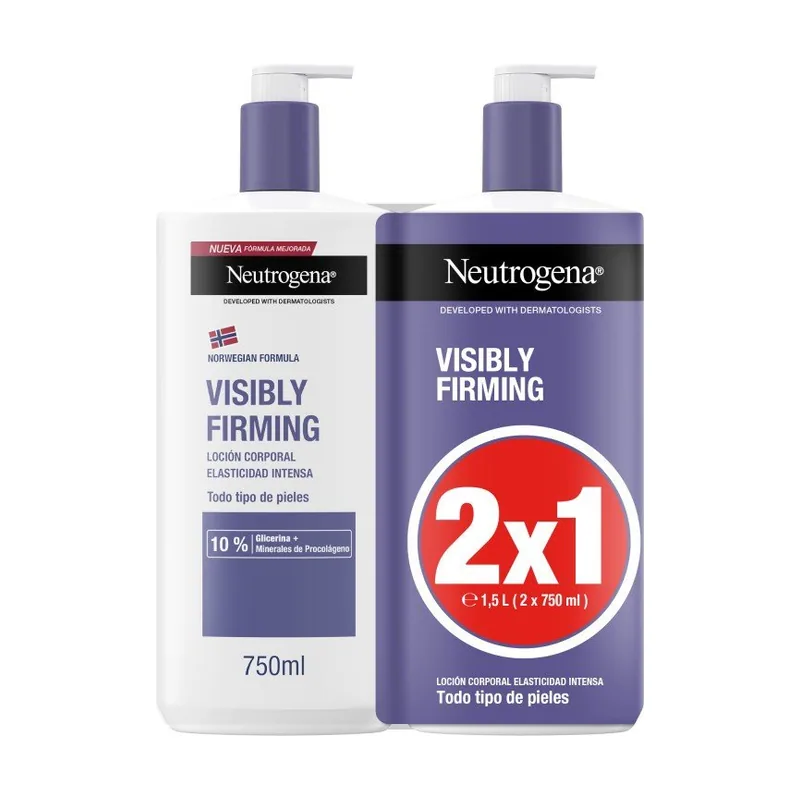 Neutrogena Visiblemente Reafirmante Corporal Elasticidad Int 2x750ml