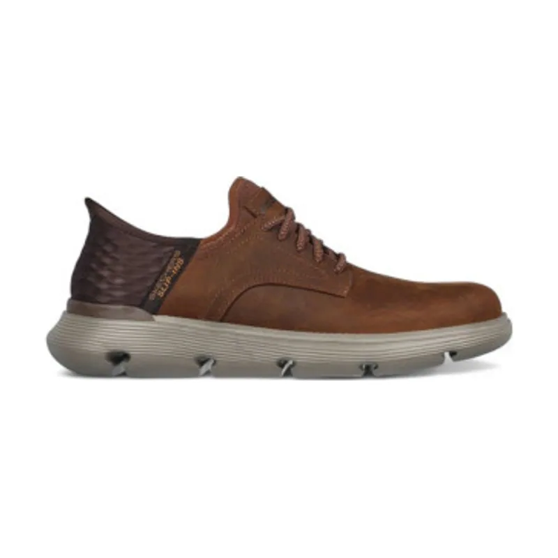 Skechers Zapatillas de Piel Garza Gervin 205046