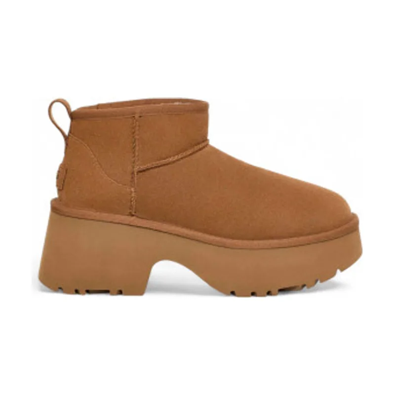 UGG Botines de Piel Classic Ultra Mini New 1158311