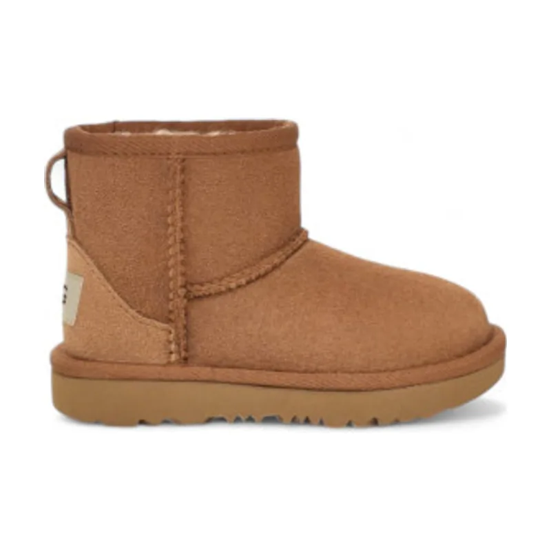 UGG Botines de Piel Classic Mini II 1017715T