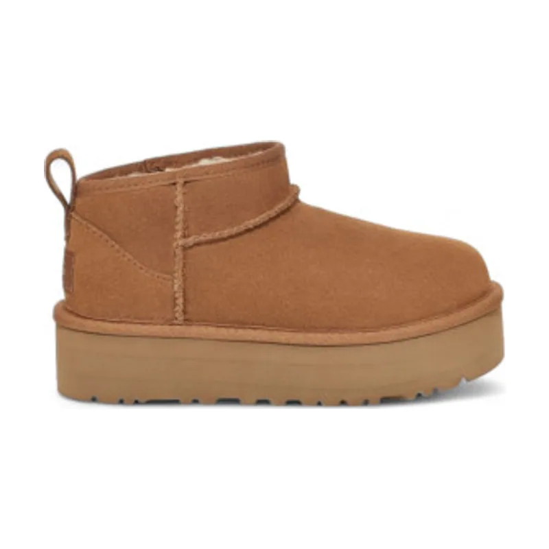 UGG Botines de Piel Classic Ultra Mini Platform 1157791K