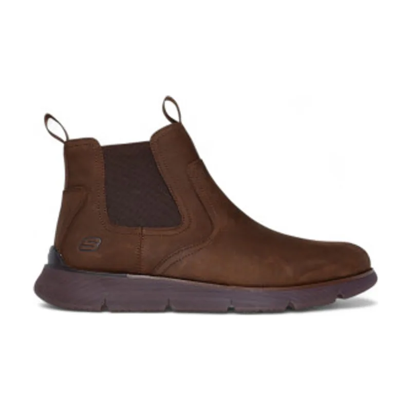 Skechers Botines de Piel Augustino Paulo 205227