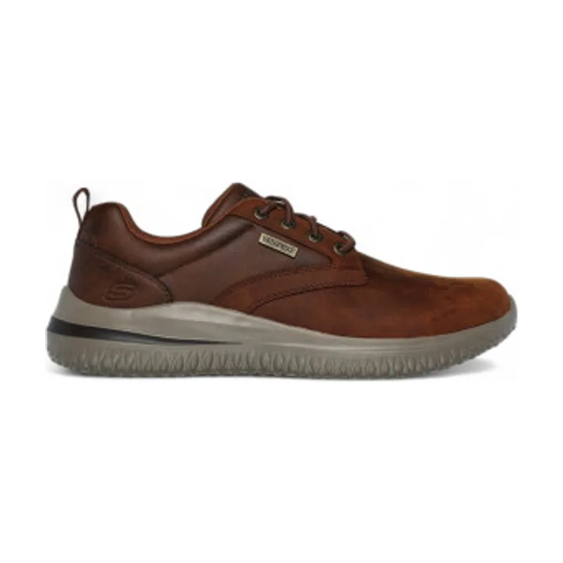 Skechers Zapatillas de Piel Delson 3.0 Glavine 210661