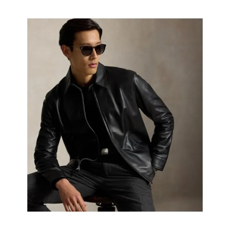 Polo Ralph Lauren Chaqueta de Piel Lisa 710671431001