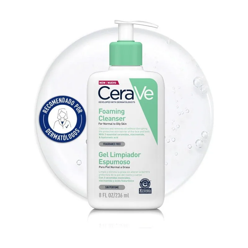 CeraVe Gel Limpiador Espumoso 236ml