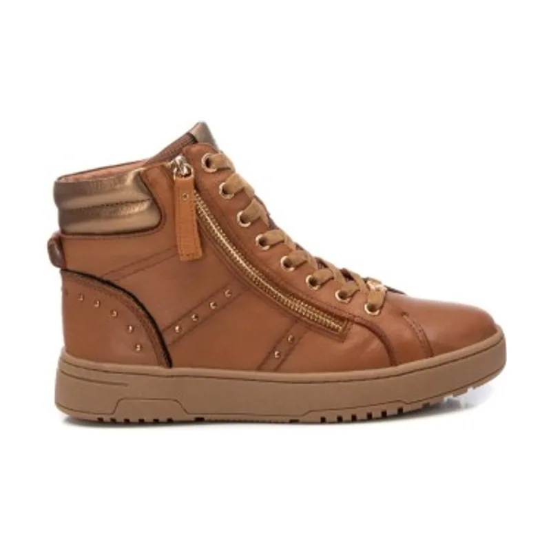 Carmela Botines De Piel 161805 16180502-CAMEL