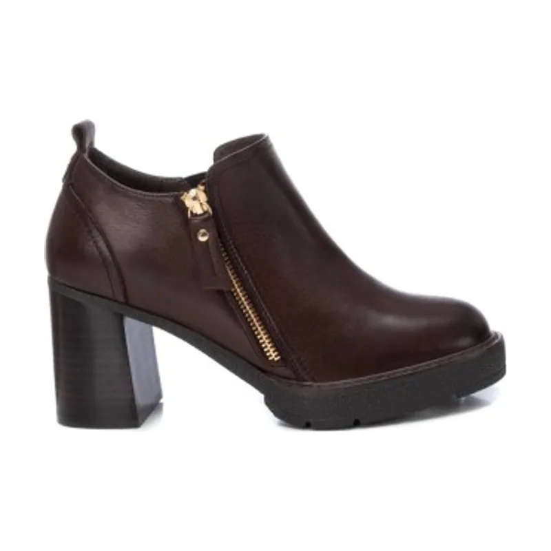 Carmela Botines de piel 161861 16186102-MARRON