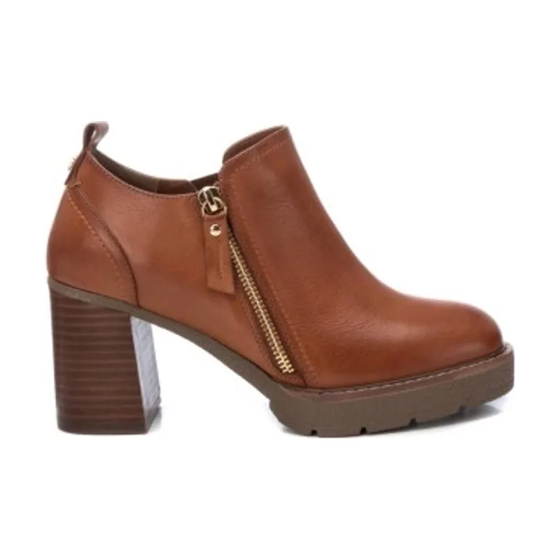Carmela Botines de piel 161861 16186103-CAMEL