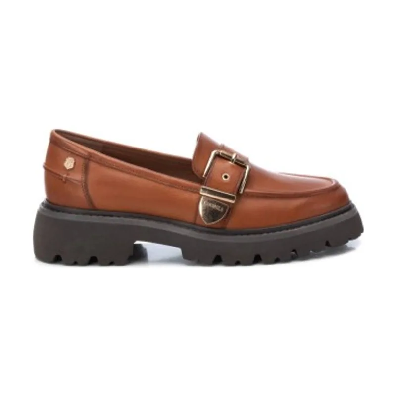 Carmela Mocasines de piel 161907 16190702-CAMEL