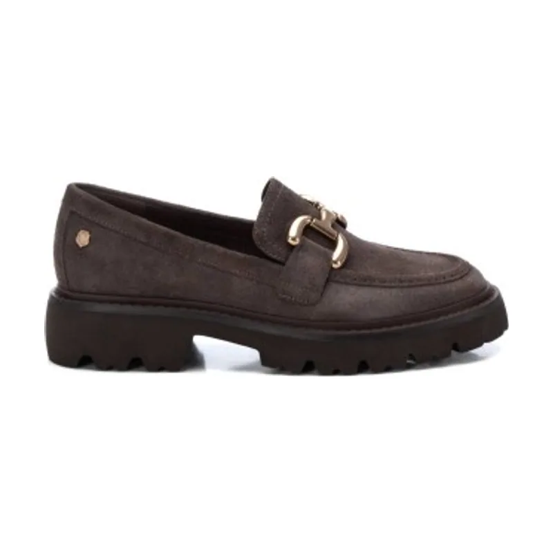 Carmela Mocasines de piel 161952 16195204-GRIS