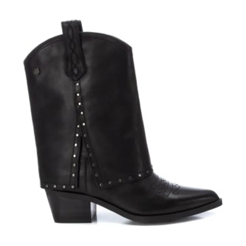 Carmela Botines de piel 161961 16196101-NEGRO