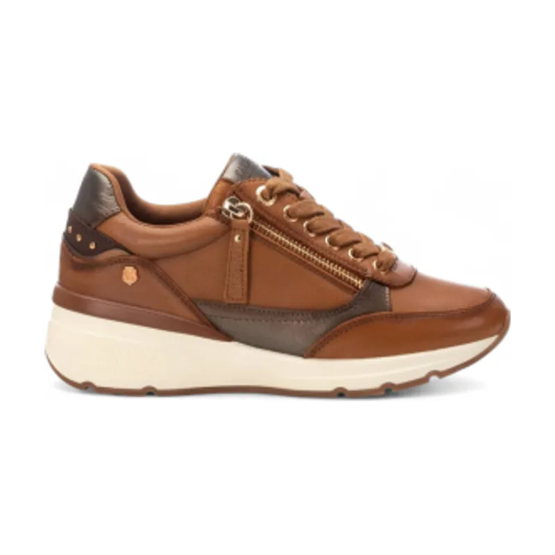 Zapatillas de Piel 161825 16182502-CAMEL