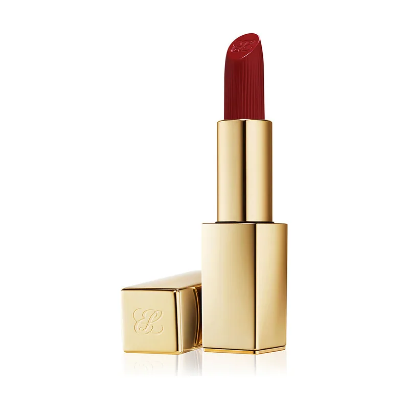 Estée Lauder PURE matte lipstick #clearly crimson