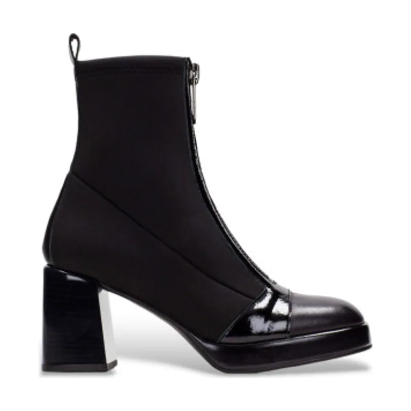 Hispanitas Botines de piel bloque HI243658