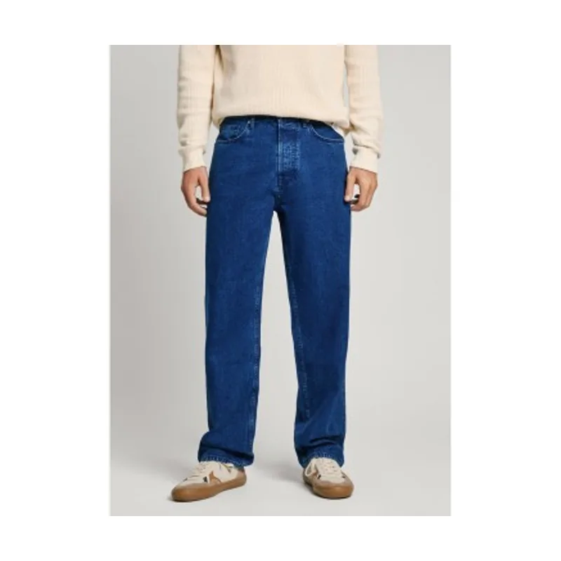 Jeans fit loose y tiro caído PM207690