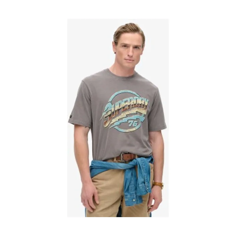 Superdry Camiseta rock de los 70 M1012019A