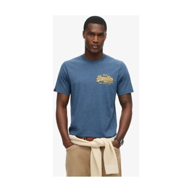 Superdry Camiseta clásica con logotipo Vintage M1012160A