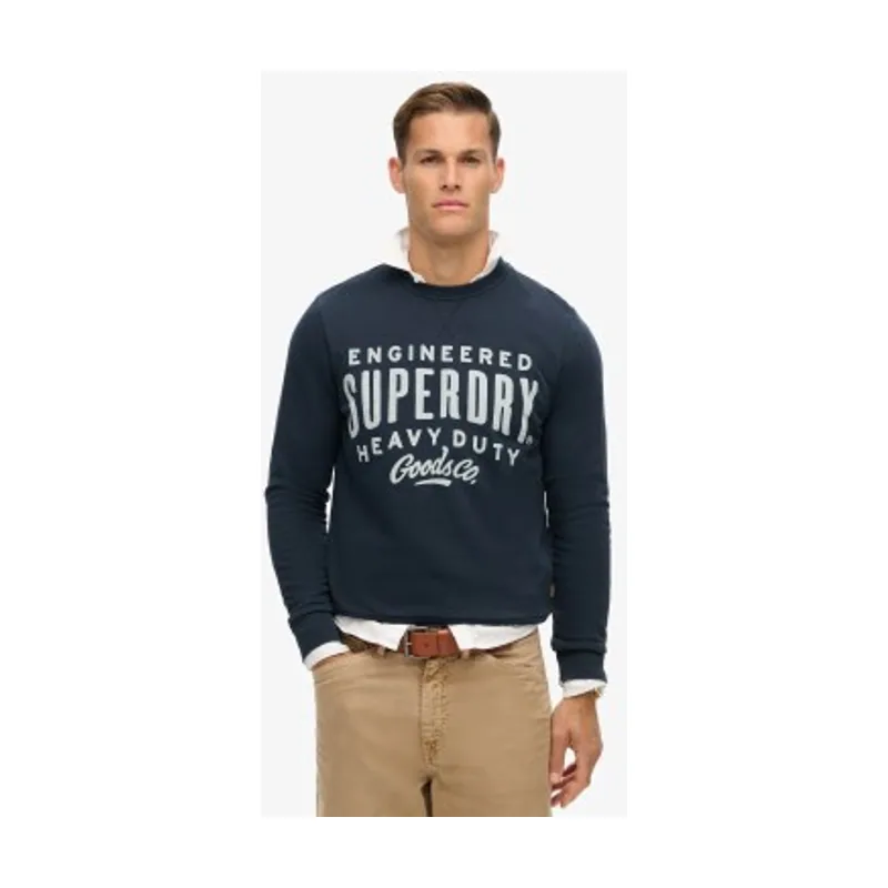 Superdry Sudadera con cuello redondo Machined Goods Workwear M2013793A