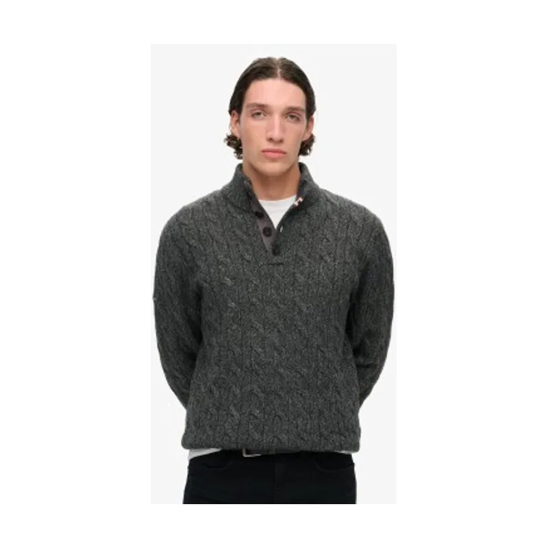 Superdry Jersey de punto trenzado M6110623A