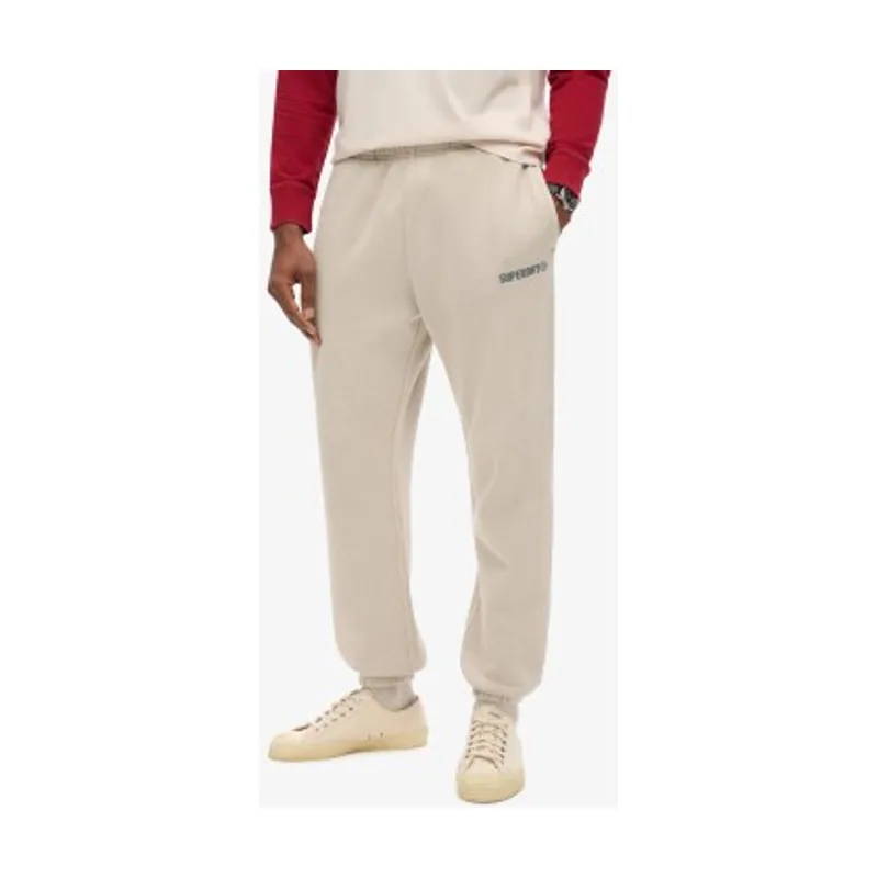 Superdry Pantalón jogger con micrologotipo estampado M7011144A