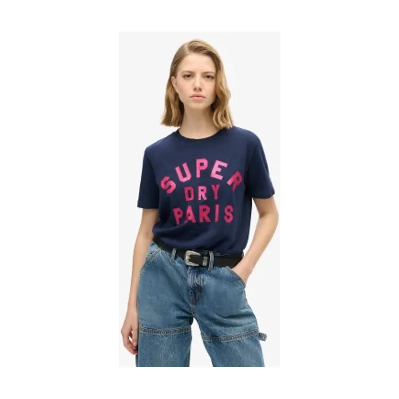 Camiseta purpurina W1011501A
