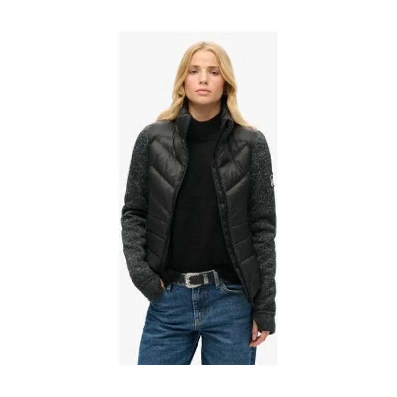 Superdry Chaqueta híbrida de punto Storm W5011823A