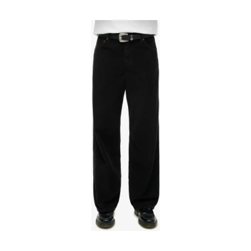 Superdry Pantalón de pana de talle medio y pernera ancha W7011108A