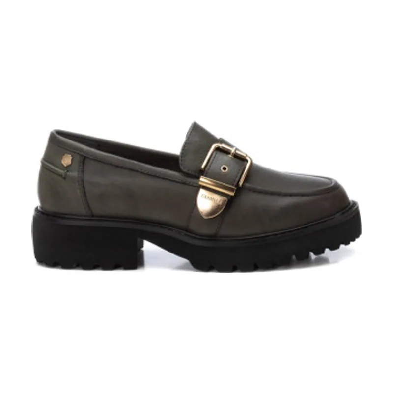 Carmela Zapatos de piel 161907 16190703-KAKI