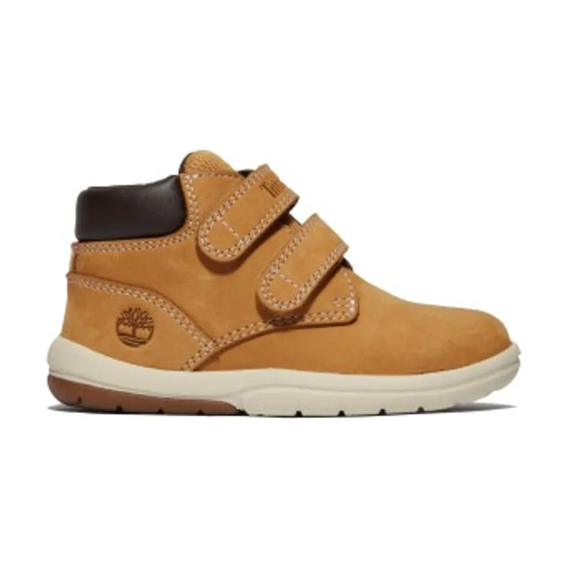 Timberland Botas de piel de media caña con cierre de velcro Toddle Tracks TB0A1JVP2311