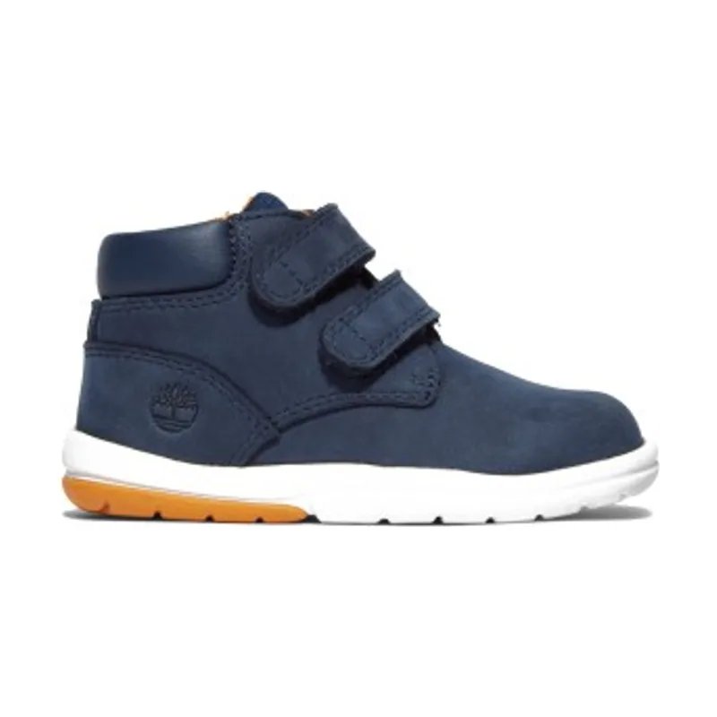 Timberland Botas de piel de media caña con cierre de velcro Toddle Tracks TB0A2K280191