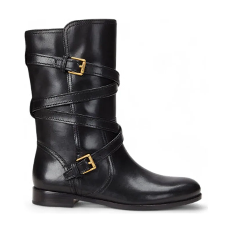 Lauren Ralph Lauren Botas de Piel Briannah 802945680001