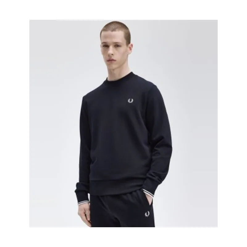 Fred Perry Sudadera con cuello redondo M7535