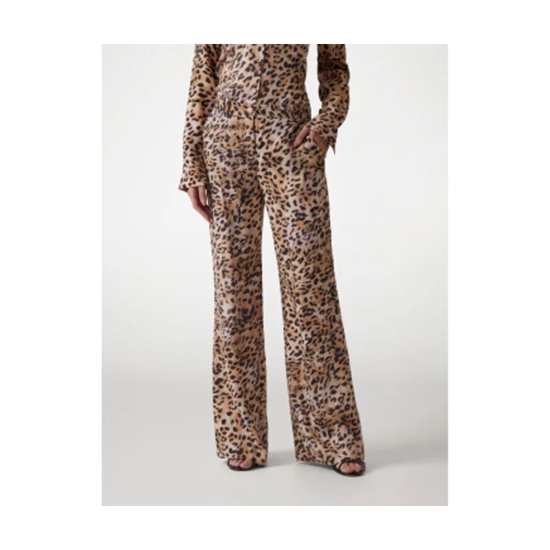 Guess Pantalón corte palazzo W5GB16WH5N2