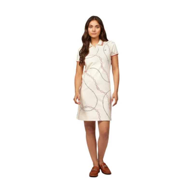 Tommy Hilfiger Vestido estilo polo ribeteado WW0WW45532