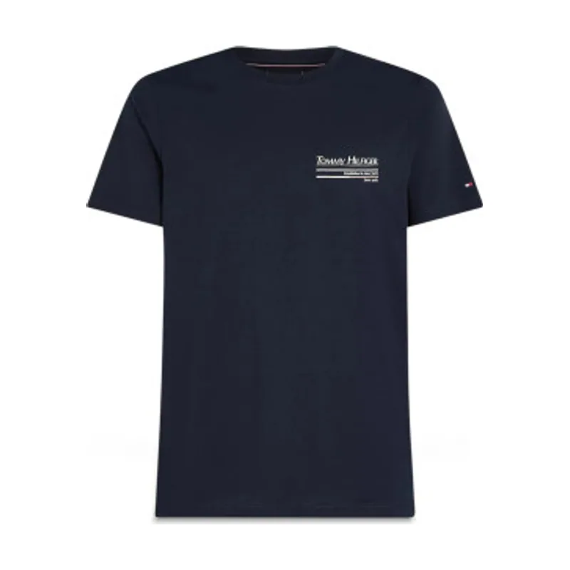 Tommy Hilfiger Camiseta de manga corta Outline sailing MW0MW38614