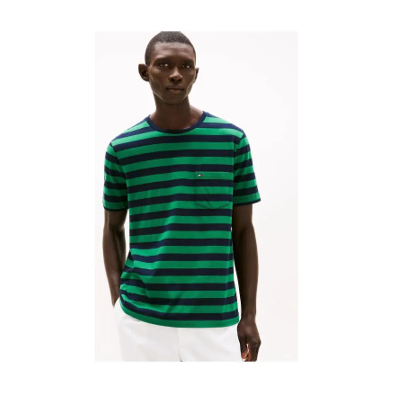 Tommy Hilfiger Camiseta con bolsillo de parche MW0MW37283