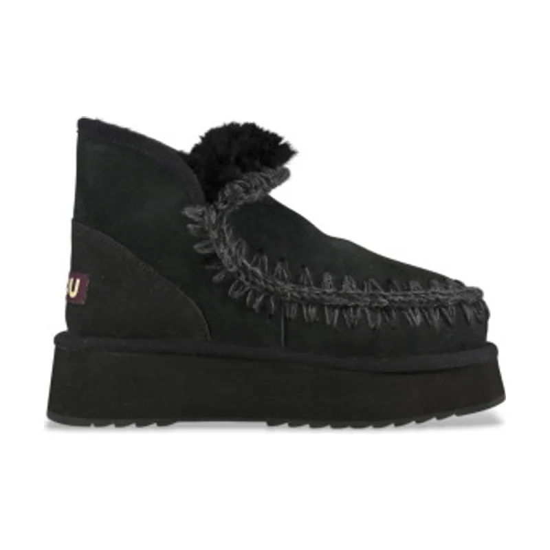Mou Botines de piel Mini Eskimo Platform MU.FW681000A