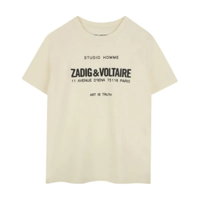 Zadig & Voltaire Camiseta de manga corta X60372