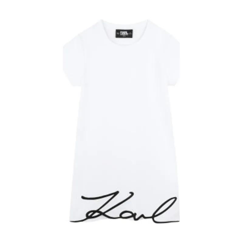 Karl Lagerfeld Vestido de manga corta Z30454