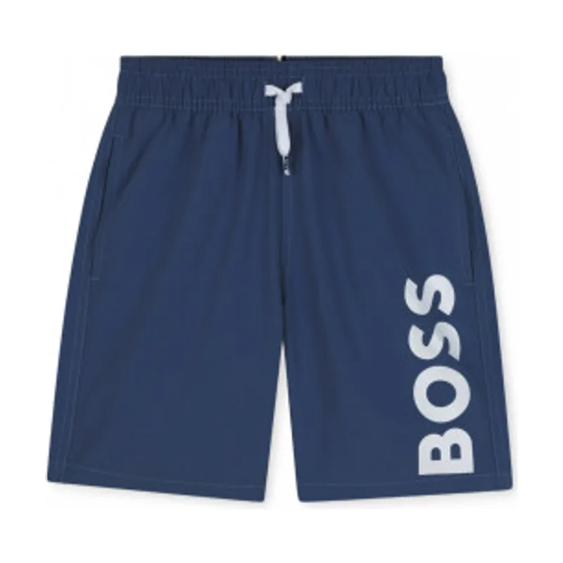 Boss Bañador surf con logo estampado J51973