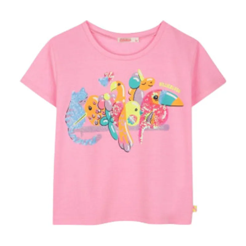 Billieblush Camiseta con detalles de lentejuela U21058