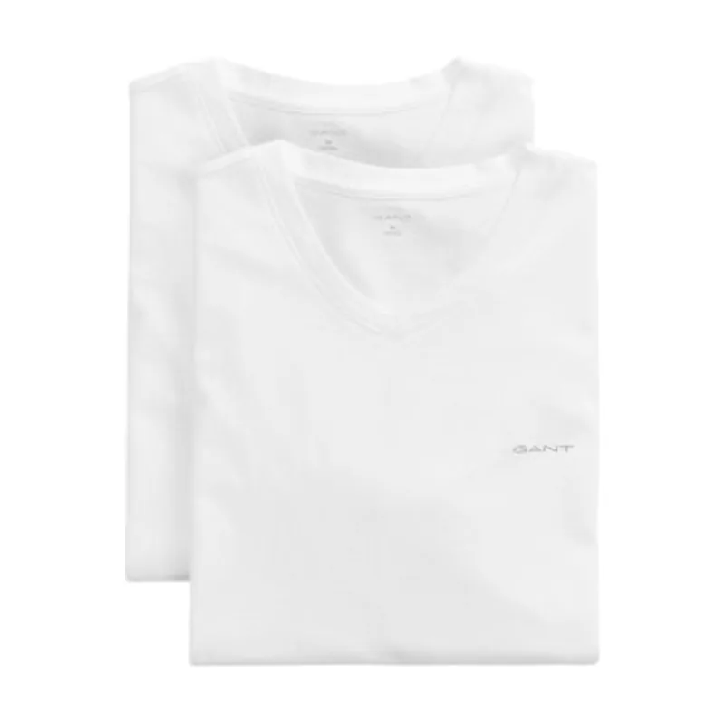 Gant Set de 2 camisetas de cuello de pico 900012018