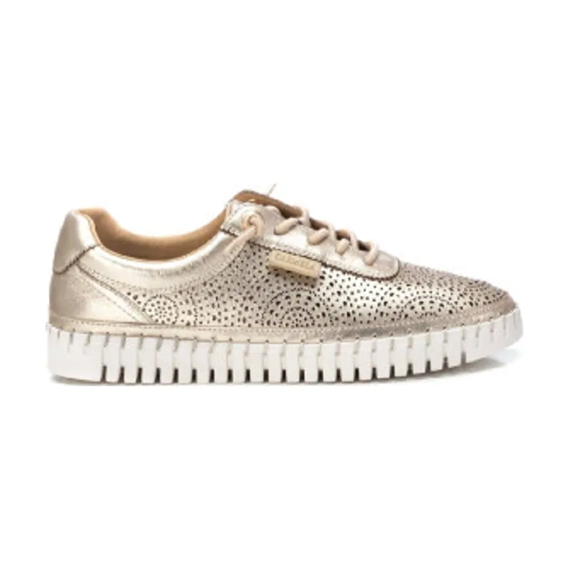 Zapatillas de piel 162327 16232703-ORO