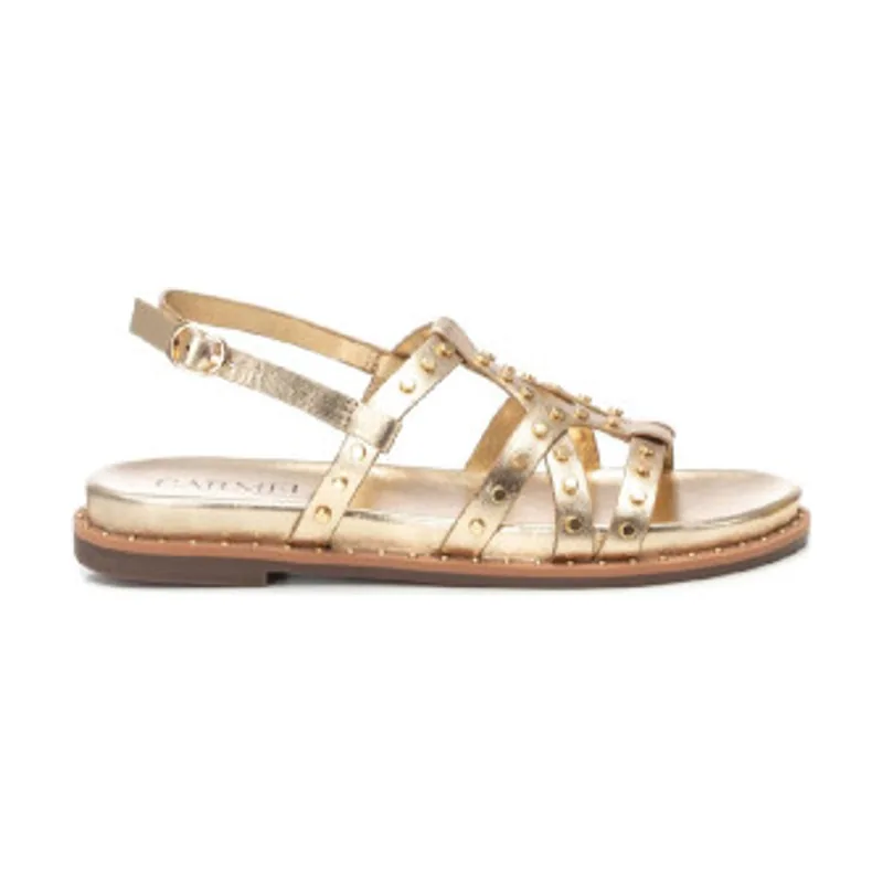Sandalias de piel 162392 16239202-ORO