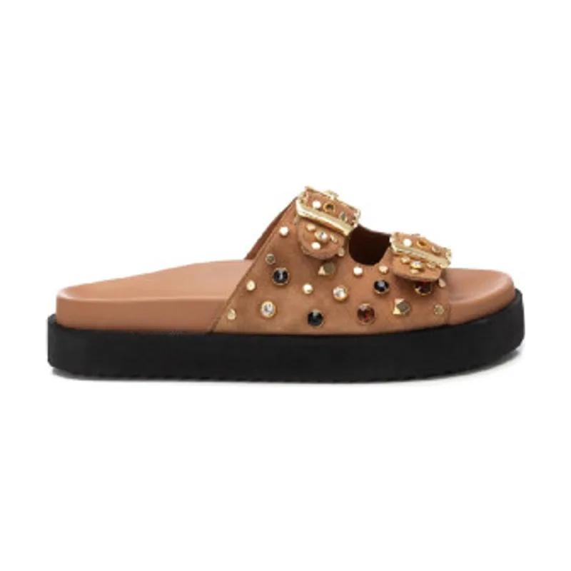 Carmela Sandalias de piel 162401 16240101-CAMEL