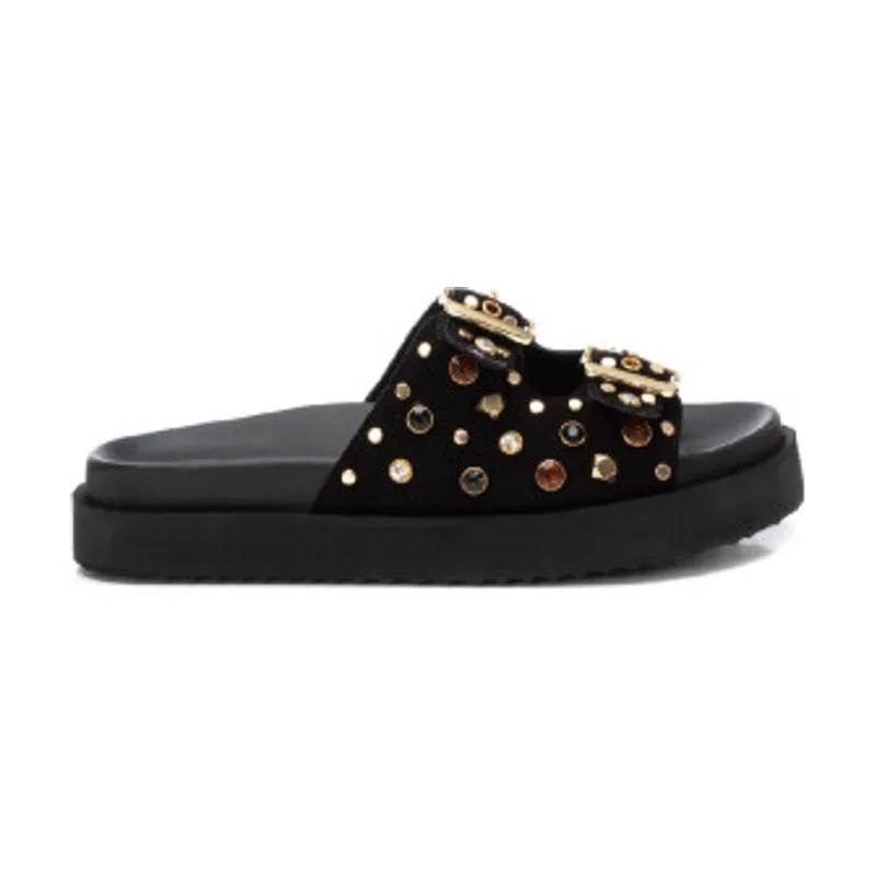 Carmela Sandalias de piel 162401 16240102-NEGRO