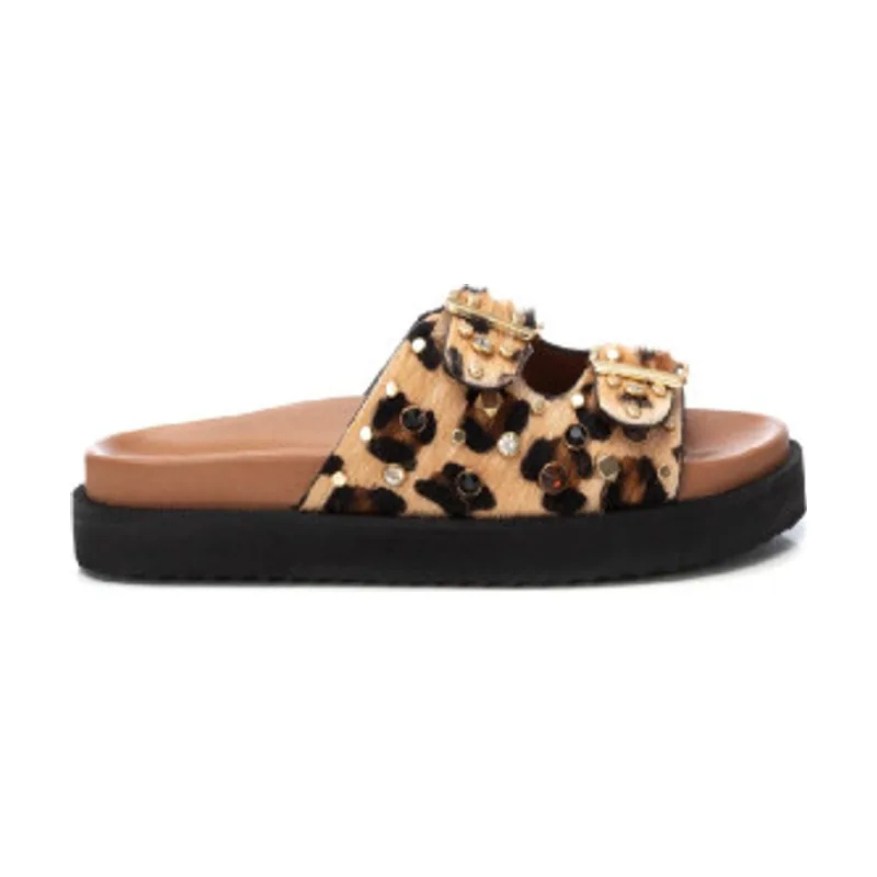 Carmela Sandalias de piel 162401 16240103-LEOPARDO