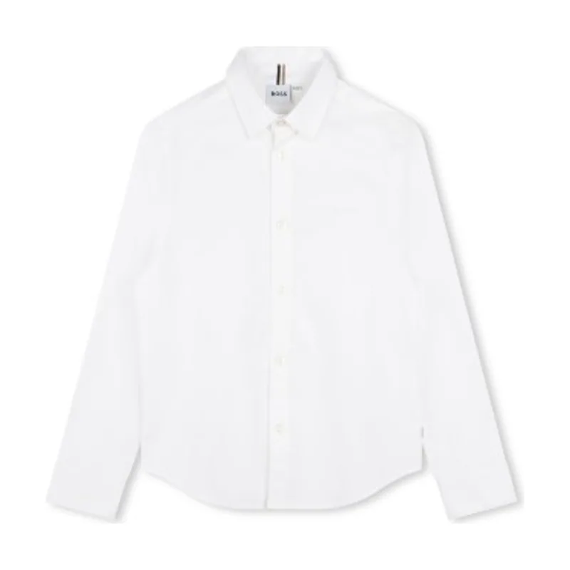 Boss Camisa de manga larga corte recto J51130